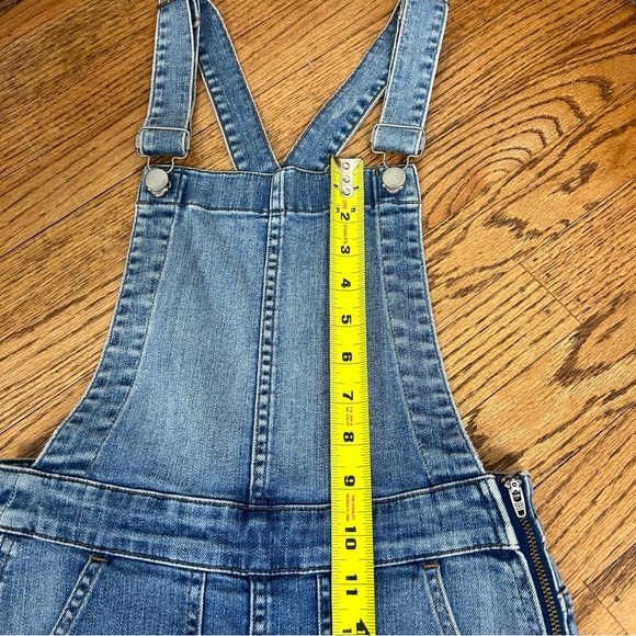 Madewell | Skinny Overalls Drop Hem Edition Indigo Size S - Picture 13 of 16